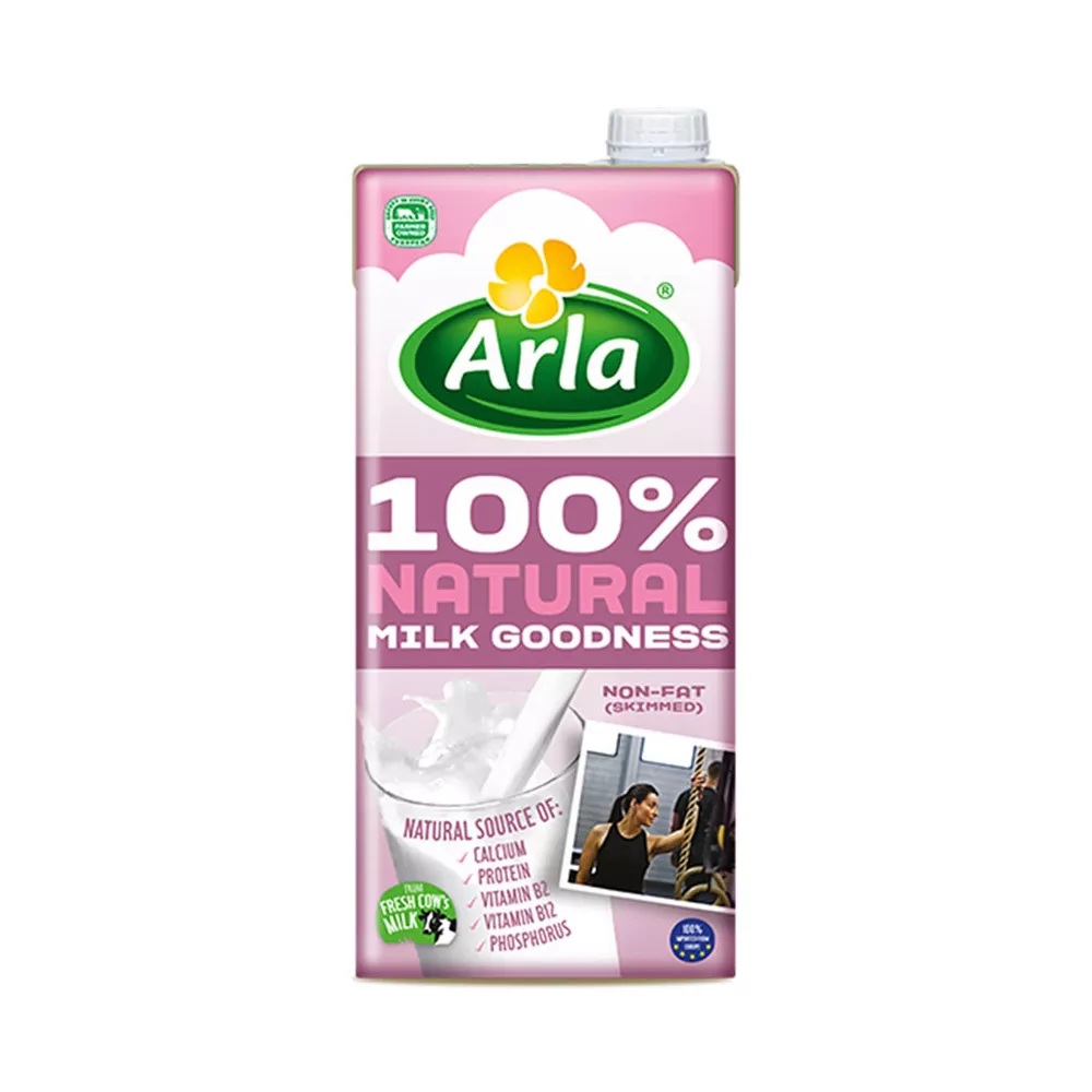 Arla UHT Milk Skimmed-1ltr